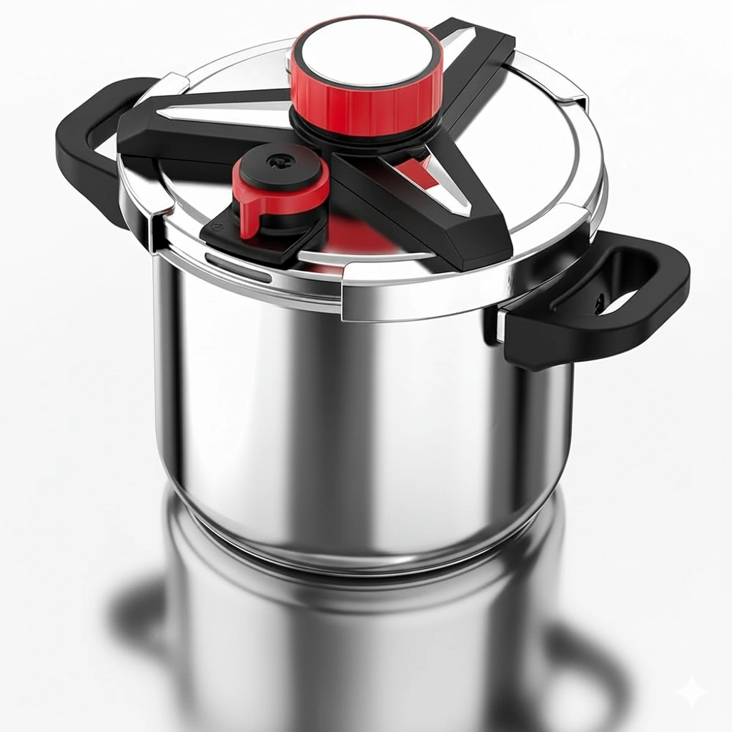 Pressure Cooker Rotary Knob Switch Pressure Cooker Stainless Steel Pressure Cooker China Factory Wholesale Price Pressure cooker 7L High Pressure Cooker